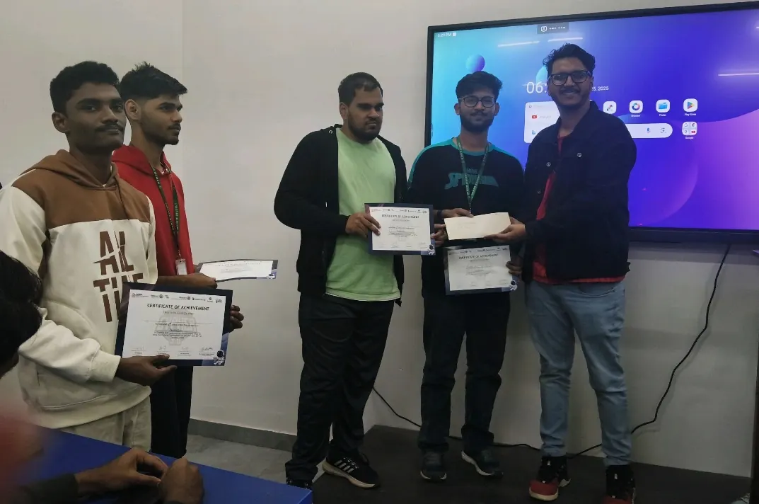 Certificates in hand after Cypher 3