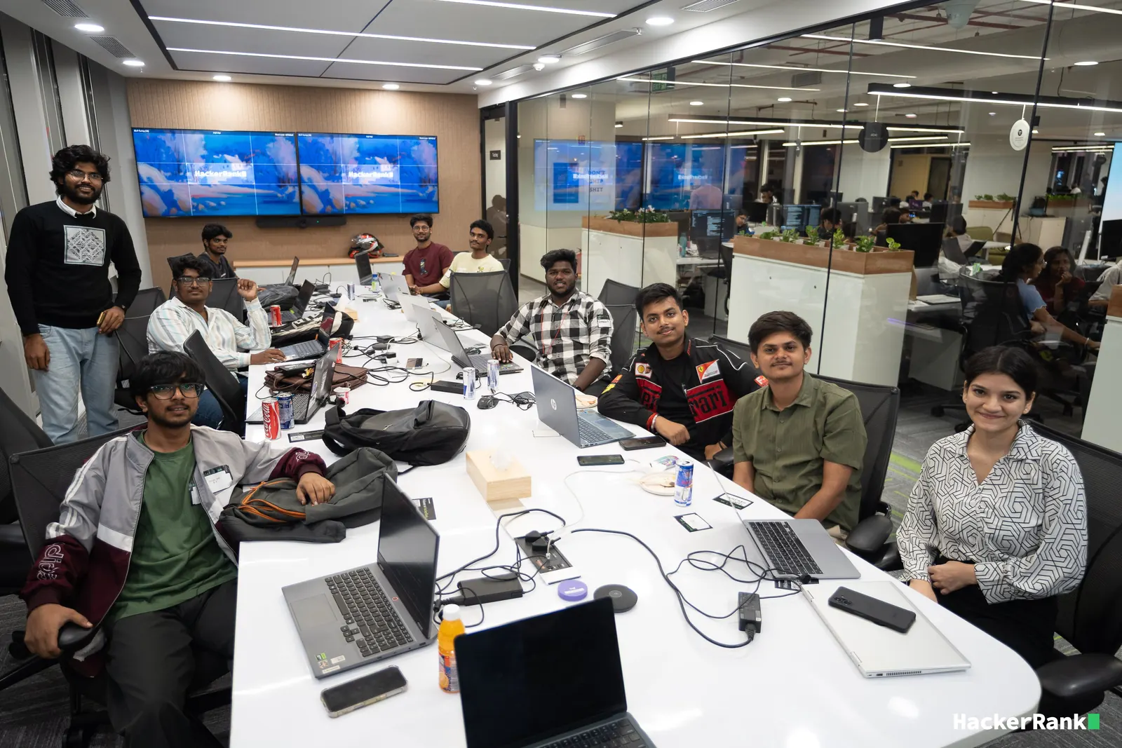 Teams at the HackerRank Orchestrate finals
